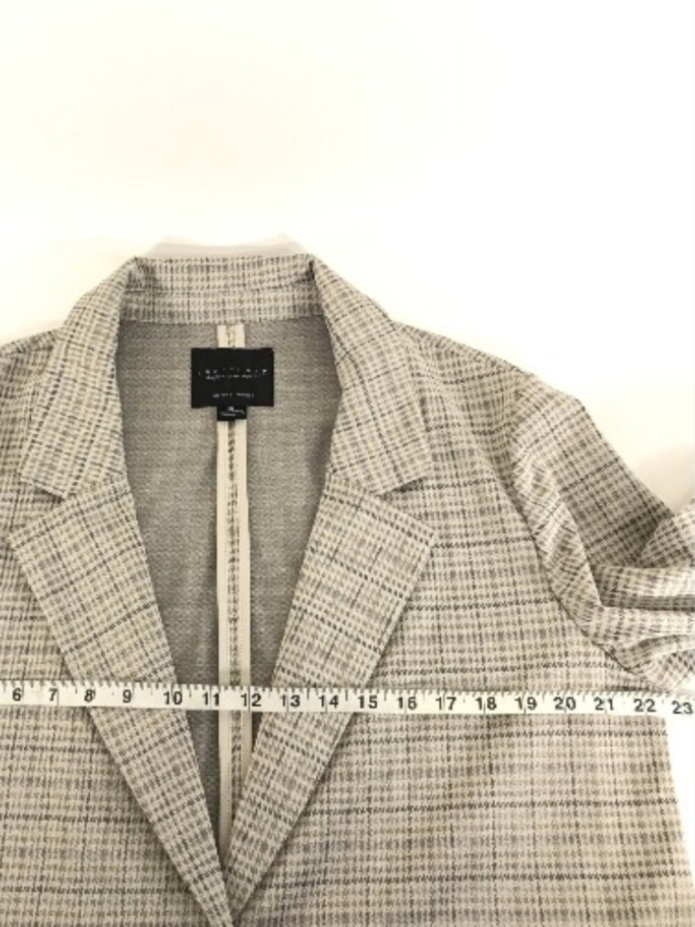 Sanctuary Catalina Notch Lapel Plaid Blazer Women's XL Stretch Pockets Career - Picture 5 of 8